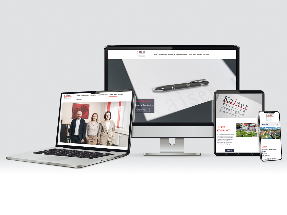 Website Kaiser-Finanzstrategie GmbH